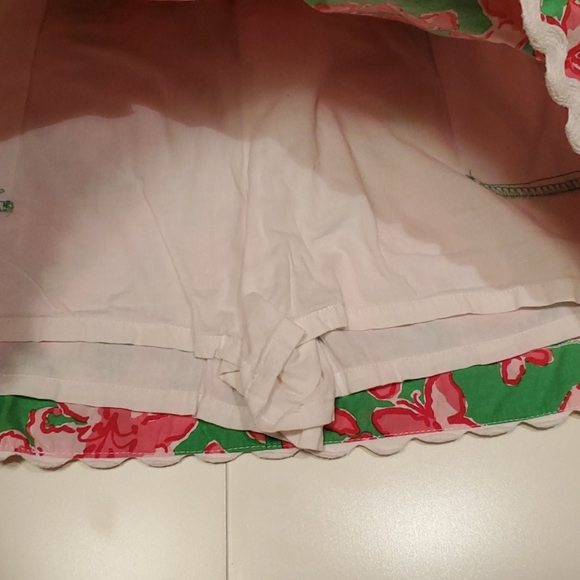 Lilly Pulitzer Pink Butterfly Skort Size 4 - Picture 2 of 6